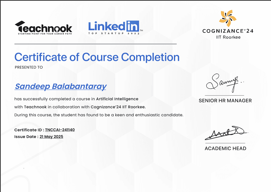 Certificate 7