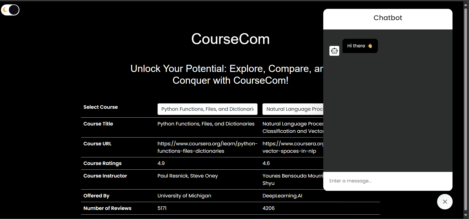 CourseFinder